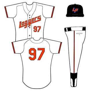 Home Team Uniforms of the Longue-Pointe Loggers in the CBA Strat-o-matic League, Ultimate Strat Baseball